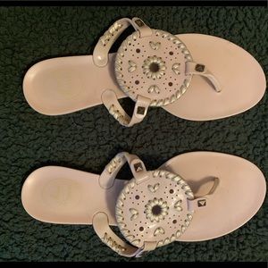 Jack Rogers ‘Georgica’ blush Flip flop